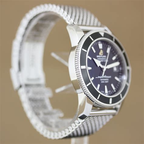 breitling ocean classic mesh bracelet|breitling 22 20 rubber strap.